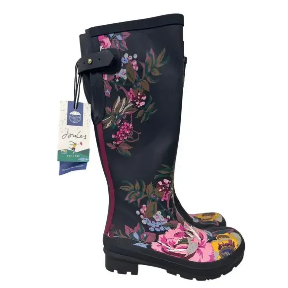 Rain Boot Joules Welly Clogs Size Joules Roll Up Red Ladybug Kids